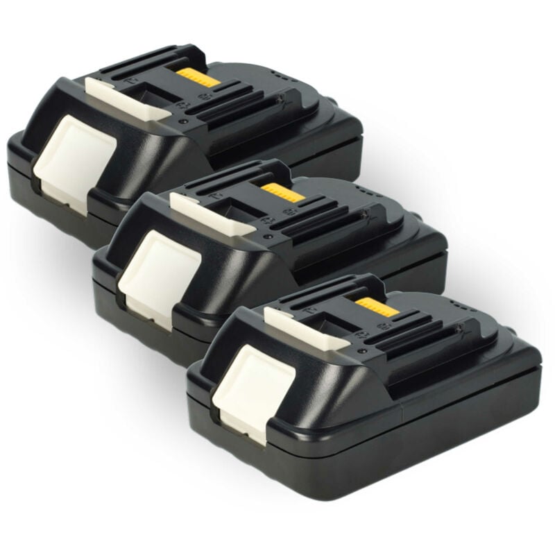 3x batteria compatibile con Makita BJR181RFE