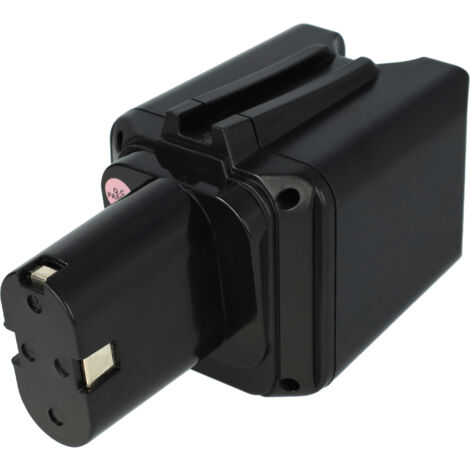 EXTENSILO Akku kompatibel mit Bosch PSR-Serie 1. Generation mit Knolle 9,6 V Elektrowerkzeug (1500 mAh, NiMH, 9,6 V)