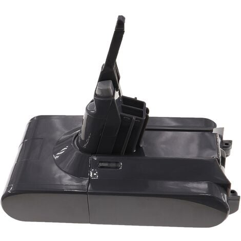 EXTENSILO batteria compatibile con Dyson V8 Absolute, V8 Animal, SV10, V8, V8 Absolute Cord-Free aspirapolvere nero (4000mAh, 21,6V, Li-Ion)