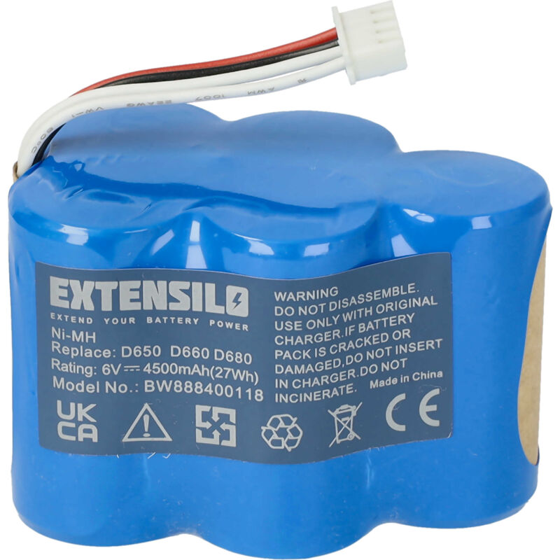 Batteria compatibile con Ecovacs Deebot D73, D76