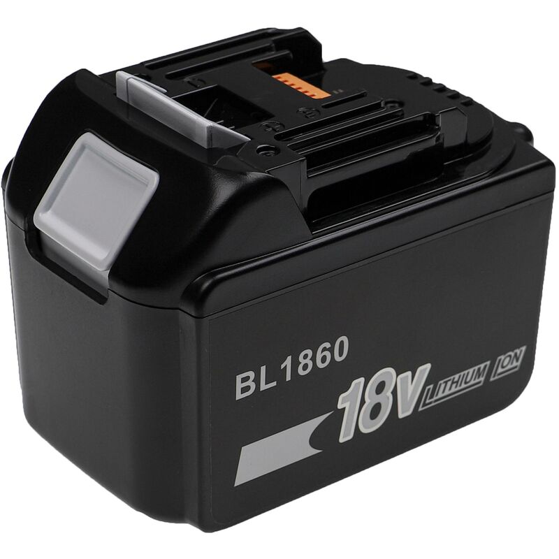 Image of Batteria compatibile con Makita BCS550RFE, BCS550F, BDA350, BCS550Z, BDA350RFE, BDA350F utensile elettrico (6000 mAh, Li-Ion, 18 v) - Extensilo