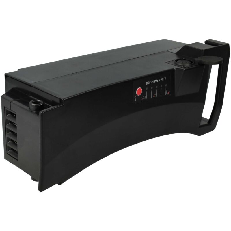 Extensilo - Batterie compatible avec Kalkhoff Tasman Classic i8 8-G Nexus, Classic i8R 8-G Nexus vélo électrique (17Ah, 36V, Li-ion) - noir