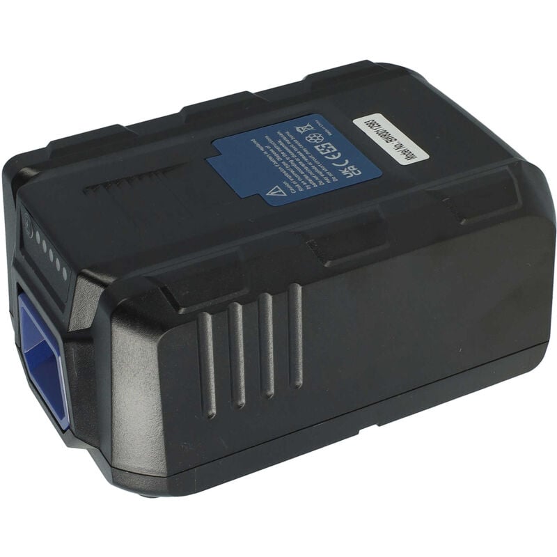 Extensilo - Batterie remplacement pour Lux Tools 36LB2600, 1787233 pour tondeuse à gazon (5000mAh, 36V, Li-ion)