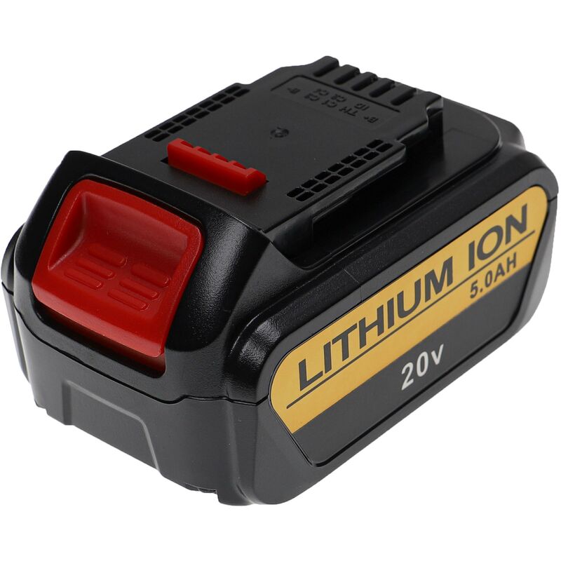 Extensilo - Replacement Battery compatible with Dewalt DCG412, DCG412B, DCG412L2, DCS331B, DCS331L1 Electric Work Tool (5000 mAh, Li-ion, 20 v)