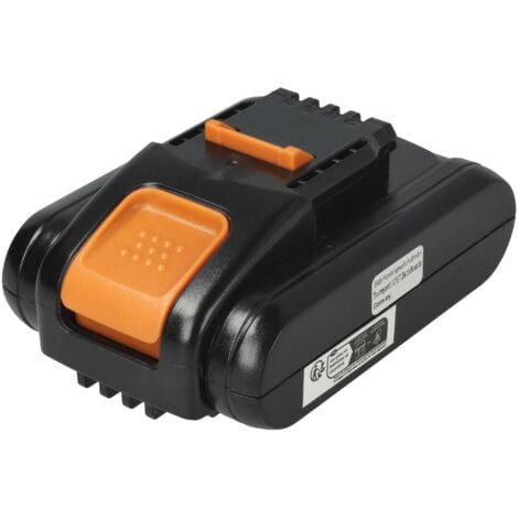 EXTENSILO Battery Replacement for Worx WA3549.1, WA3551, WA3511, WA3512, WA3512.1, WA3516, WA3523 for Electric Power Tools (2500 mAh, Li-ion, 20 V)