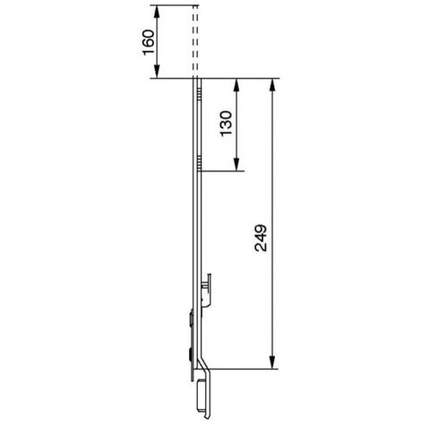 EXTENSION 250MM - FERCO - 8-00625-00-0-1