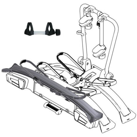Extension 3ème vélo pour porte-vélos Peruzzo Atlantis