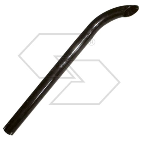 Extension courbée pour silencieux de tracteur agricole FIAT A10530