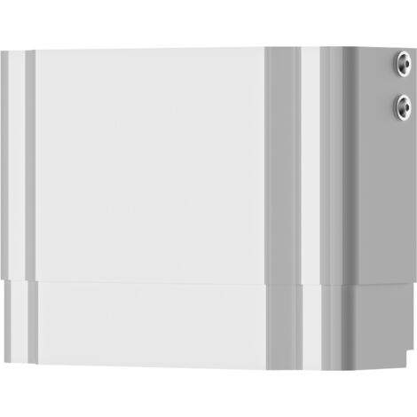 Extension de boîtier KWC AR, F5, acier inoxydable, blanc alpin, pour DUPA MIRANIT, 650-960 mm