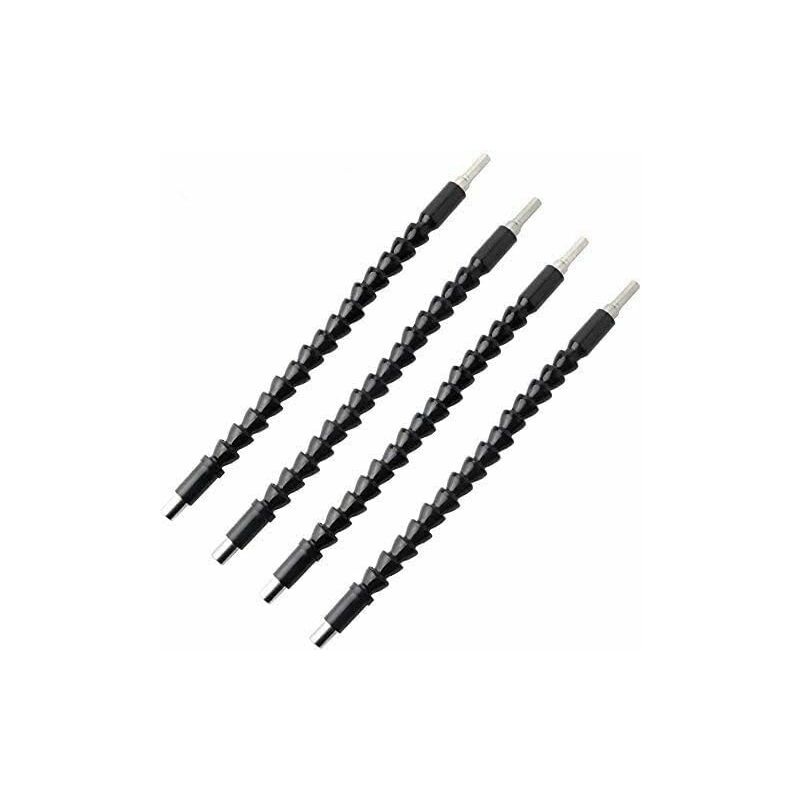 

Extensión de broca flexible (11,6 ''), adaptador de taladro flexible para taladro eléctrico con broca hexagonal magnética de 1/4 ', regalo para