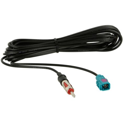 Extension de cable antenne Fakra-f vers DIN-m 500cm LEONI