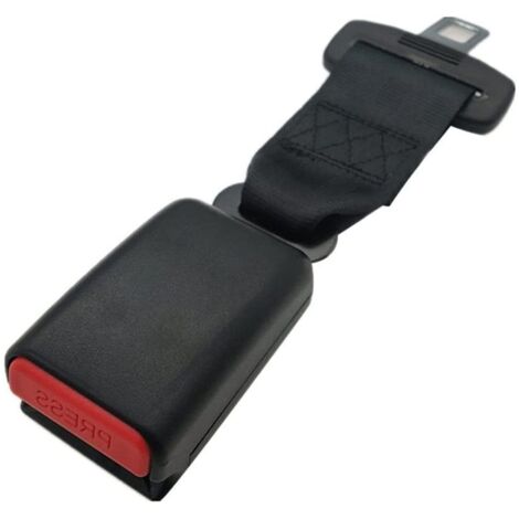 Extension de ceinture de sécurité 23cm modèle D mini, universelle pour véhicules européens et américains