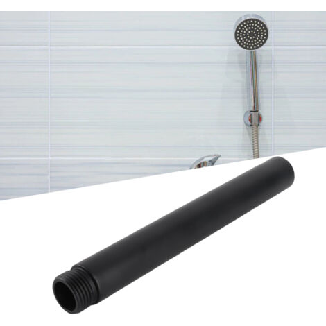 Extensión de ducha de acero inoxidable de 6 pulgadas con fácil instalación.