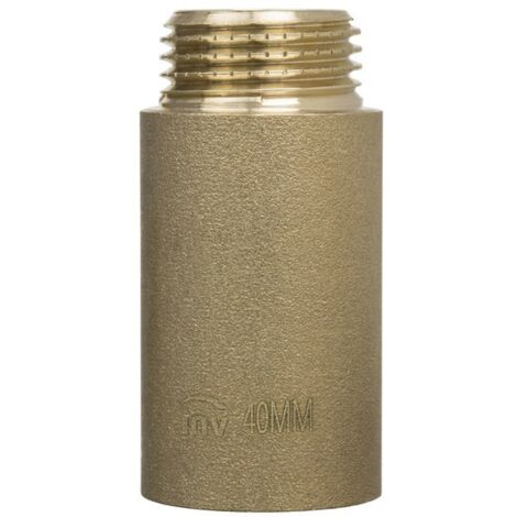Extensión de latón 3/4” 40 mm