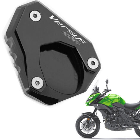 Extensión de soporte lateral para caballete de Versys650 (Negro)