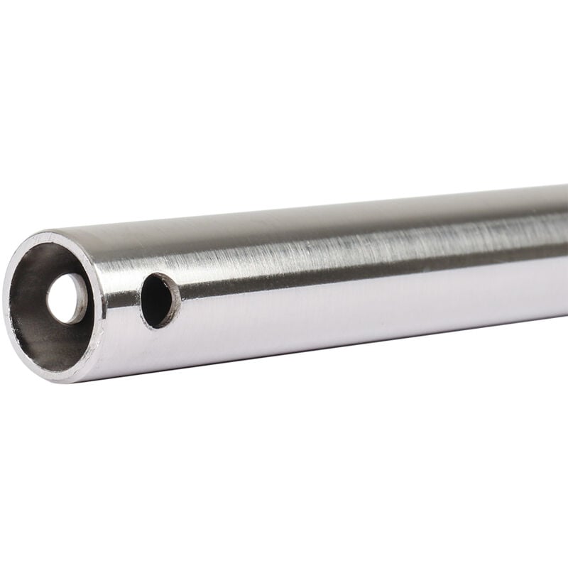 Casafan - Extension drop rod Chrome for Eco Genuino with light