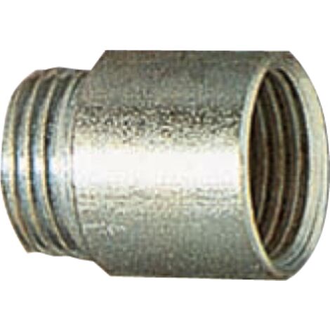 extension filetA e normale 1/2 x 15 mm connexion en acier galvanisA