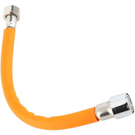 Extensión flexible para grifo tubular de silicona antisalpicaduras de 30 cm G1/2
