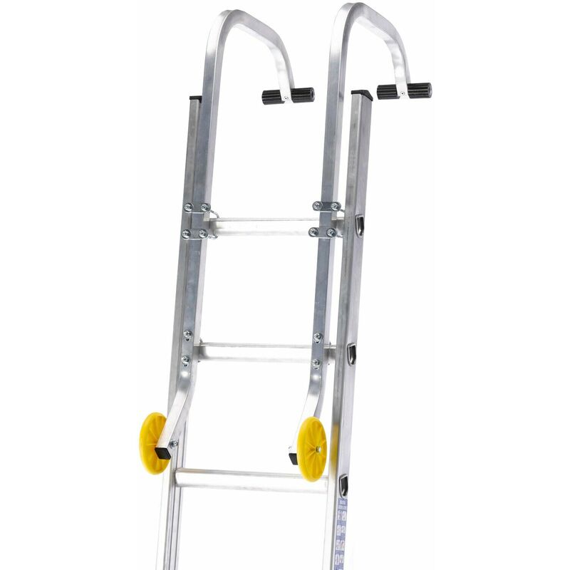Loops - Extension Ladder Roof Hook Conversion Kit Ridge Clamp & Wheel Ladders Adapter