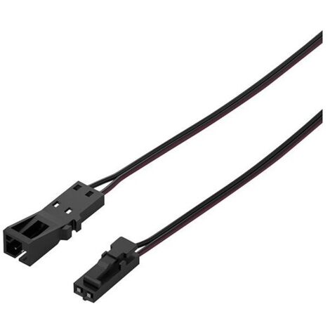 Extension LED 12V L 5000mm, noir