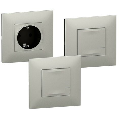 Extension Pack Legrand 741835 serie Valena Next with Netatmo color Aluminio