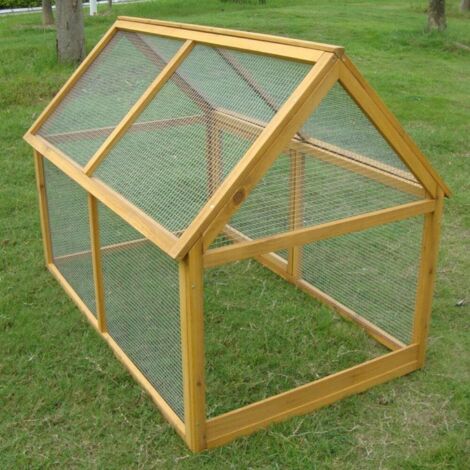 Extension Parc Grillagé Pour Poulailler Bassette M - L140 cm x l86cm x H106cm
