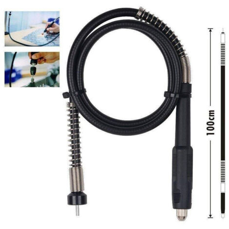 Extension Pour Mini Perceuse Arbre Flexible 100cm Avec Mandrin Dremel 3.2mm
