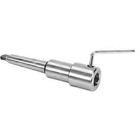 Extension pour perceuse à colonne avec porte-fraises annulaires à cône Morse MT2 pour fraises annulaires à queue de 3/4 pouce