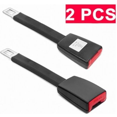Extension Rallonge de Ceinture de Sécurité E11 certifié (2 pièce)Universal Auto Voiture de Sécurité Extender - 25cm