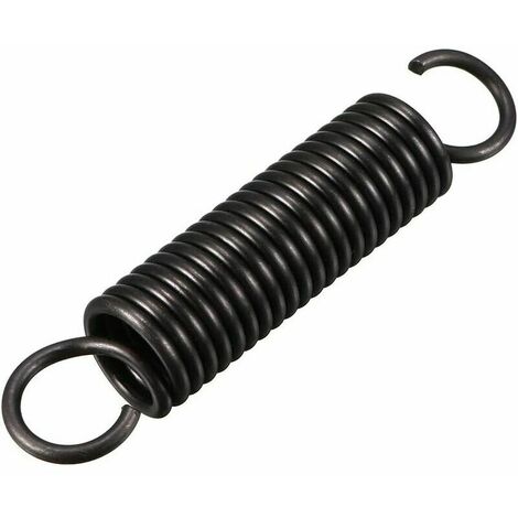 Extension Spring Tension Spring Extension Springs 2.5mm Wire Dia, 18mm OD, 90mm Free Length Spring Steel Small Double Hook
