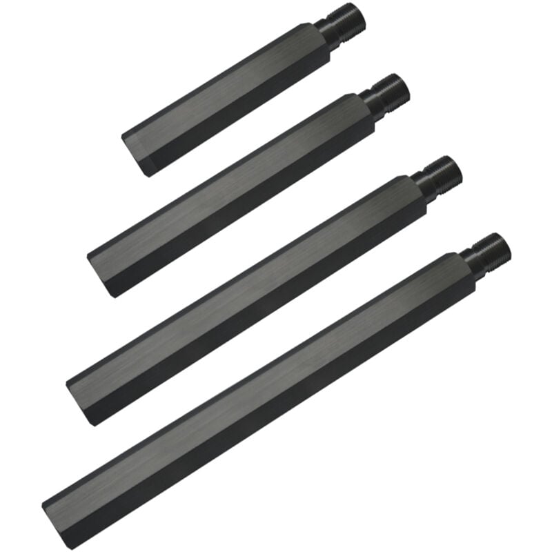 Xiiw - Extensions de couronnes de forage, adaptateurs de couronnes de forage, 1 1/4 unc, longueur 500 mm, en acier 42Cr4 (din 1.7045), accessoires