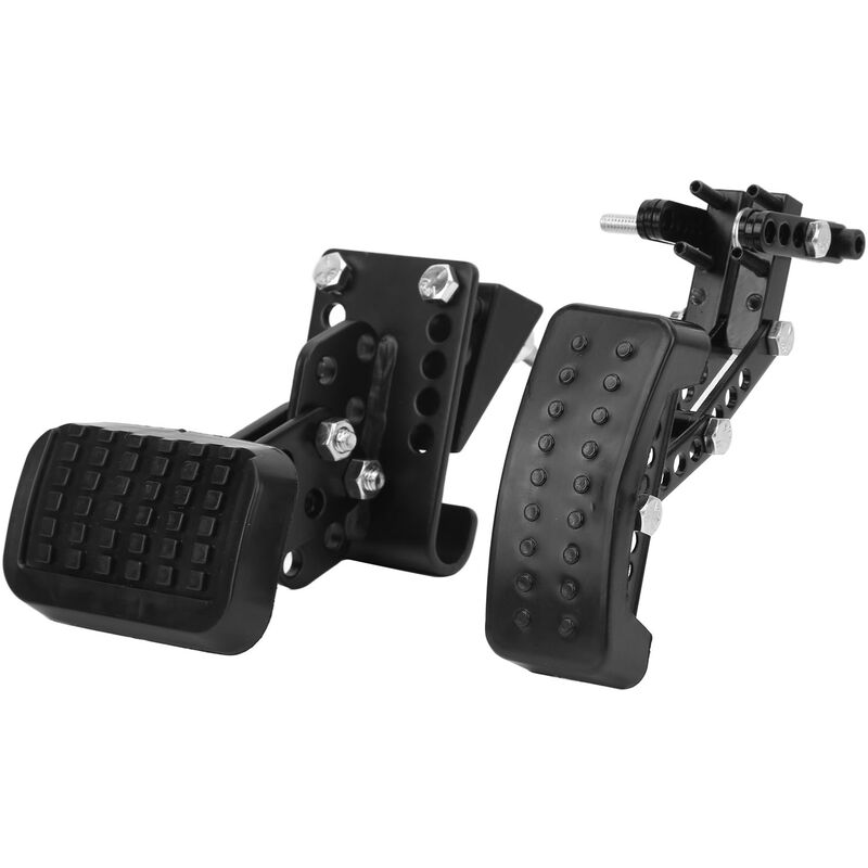 Jeffergarden - Extensions de pédale de gaz et de frein Extensions universelles de pédale de frein d'accélérateur antidérapantes pour la plupart des