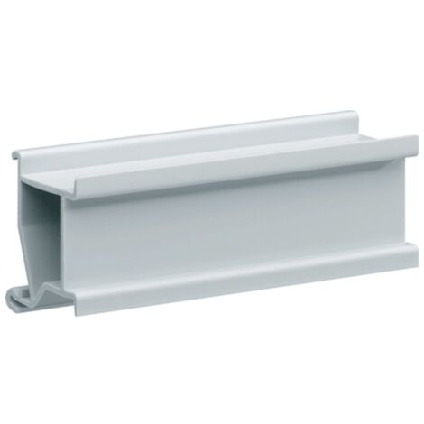 Extensor de carril DIN Hager para interruptores de caja moldeada X160 HYA036H