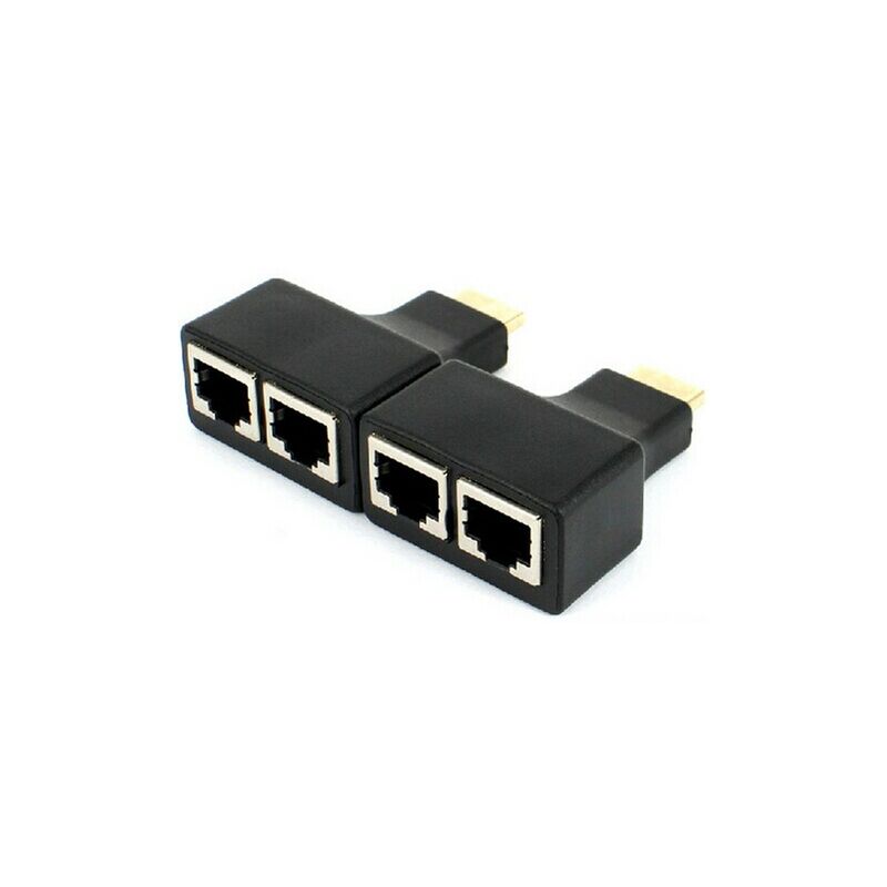 

Extensor de señal HDMI por RJ45 cat 5e/6 hasta 30m YK-D30C - Yatek