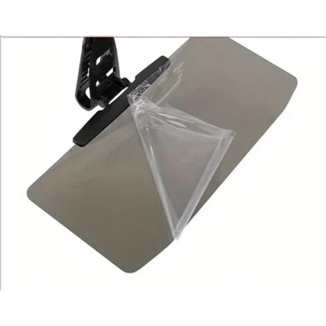 Extensor de visera parasol para coche, potente protección solar, antirreflejos, bloquea eficazmente el deslumbramiento de la luz solar, la ceguera por la nieve y los rayos ultravioleta (1 unidad por p