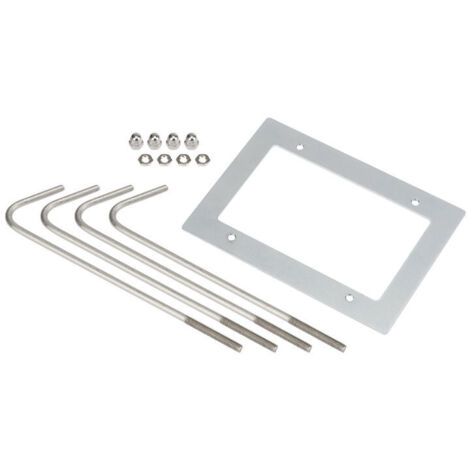 Extérieur Accessoires de fixation pour béton gris - SLV - 232119