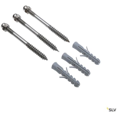 Extérieur Kit de fixation inox - SLV - 228752