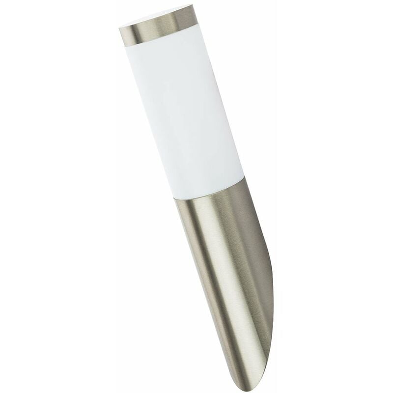 

Focos de pared para exteriores iluminación de balcones lámpara de veranda luz de acero inoxidable IP44 en un juego que incluye bombillas LED