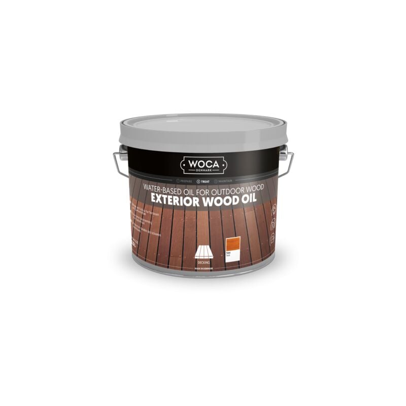 Exterior Wood Oil Woca Conditionnement: 2,5 Litres - Teinte: Bangkirai