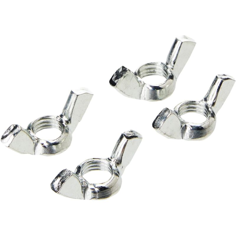 Faithfull - External Building Profile Wing Nuts, Pack of 4
