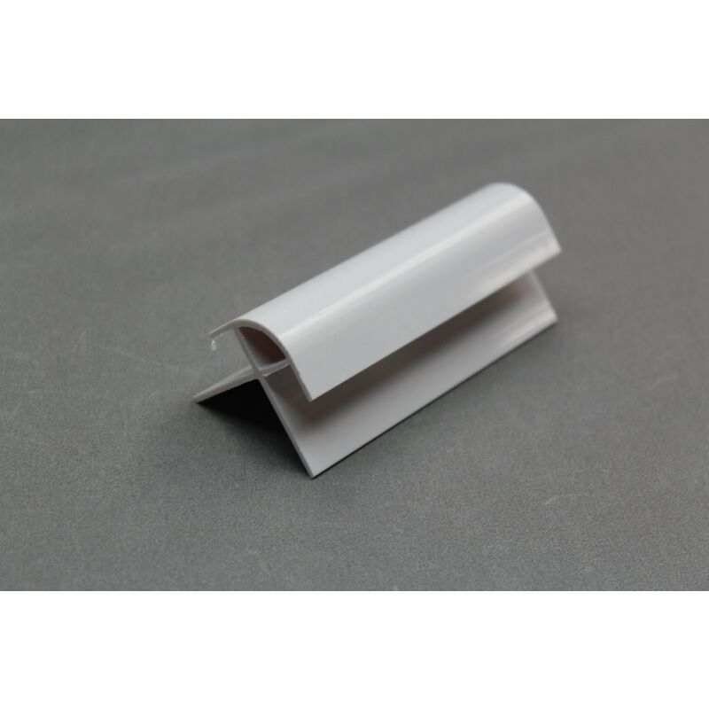 Nes Home External Corner Fixing White Ceiling Trim 2400mm X 10mm