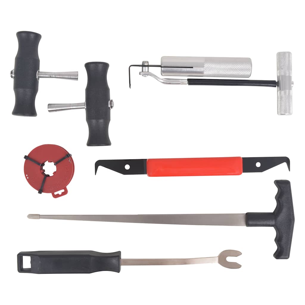 Kit Enlèvement Pare-Brise – Outil Fil De Coupe 10m + 2 Poignées T, Démontage Vitre Voiture Universel, Acier & Plastique Robuste