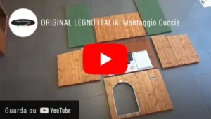 Montaggio cuccia in legno italy
