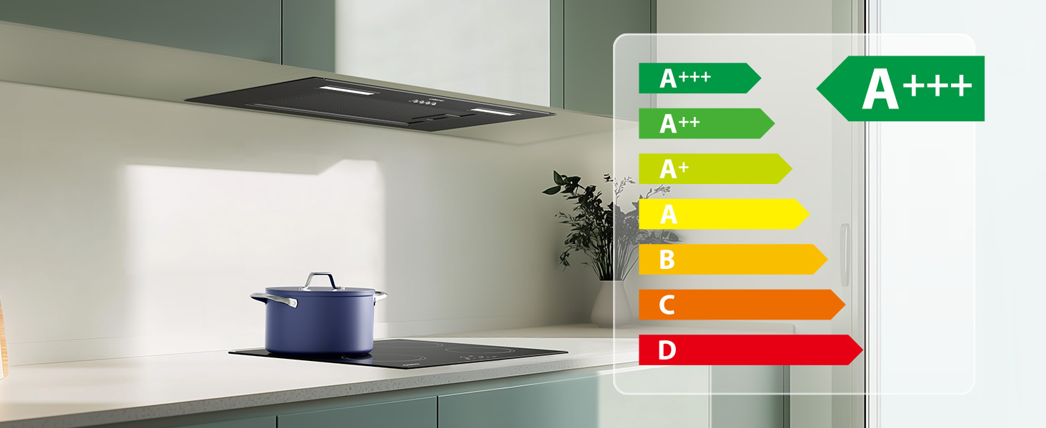hotte murale 60cm tactile