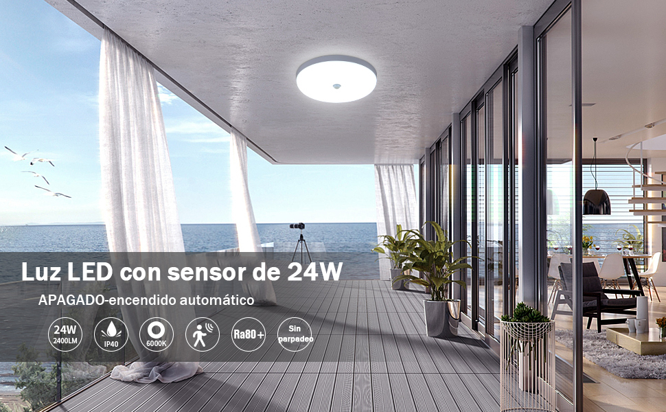 Lámpara de techo LED