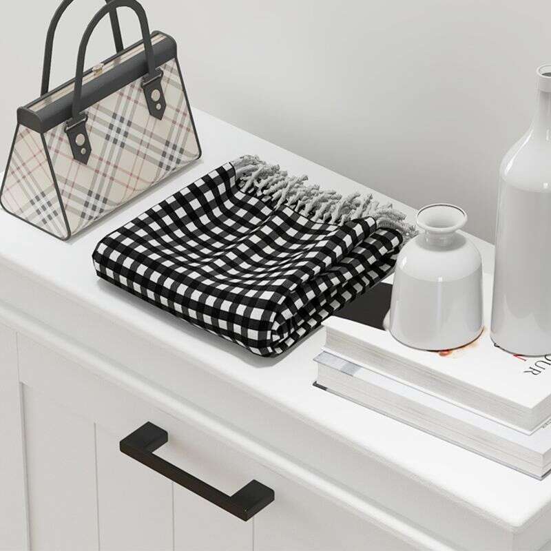 Three-Drawer Minimalistic Shoe Storage Cabinet, for 15 Shoes