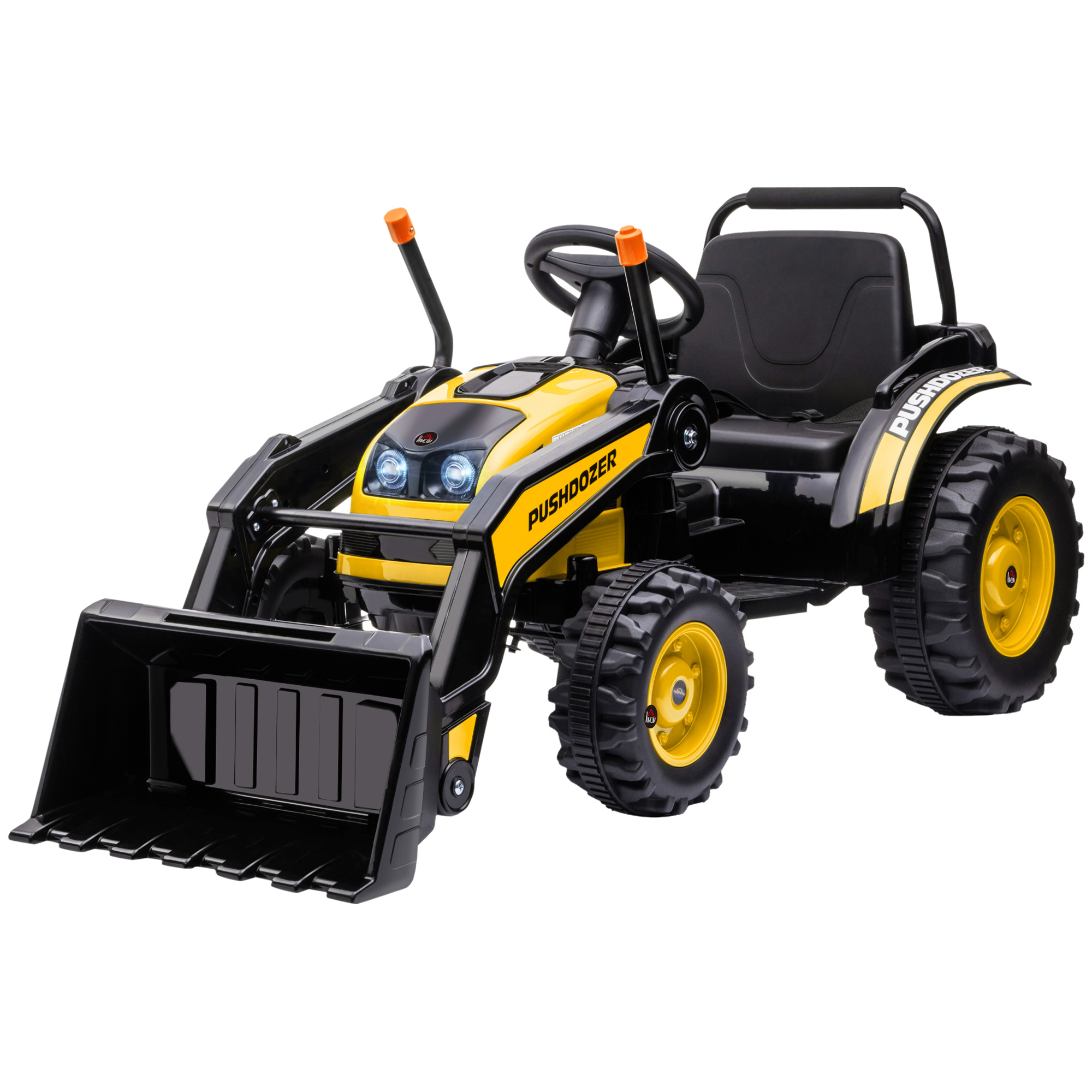escavatore cavalcabile bambini