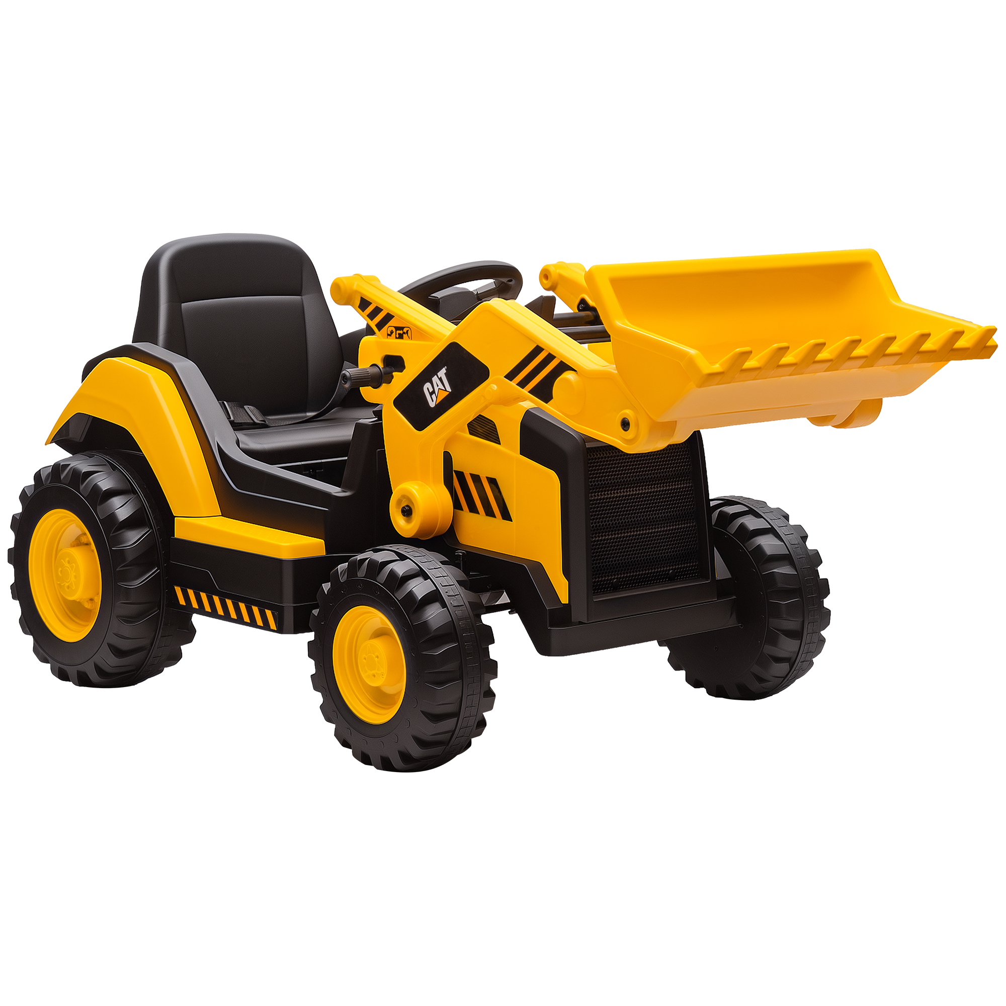 vista laterale bulldozer