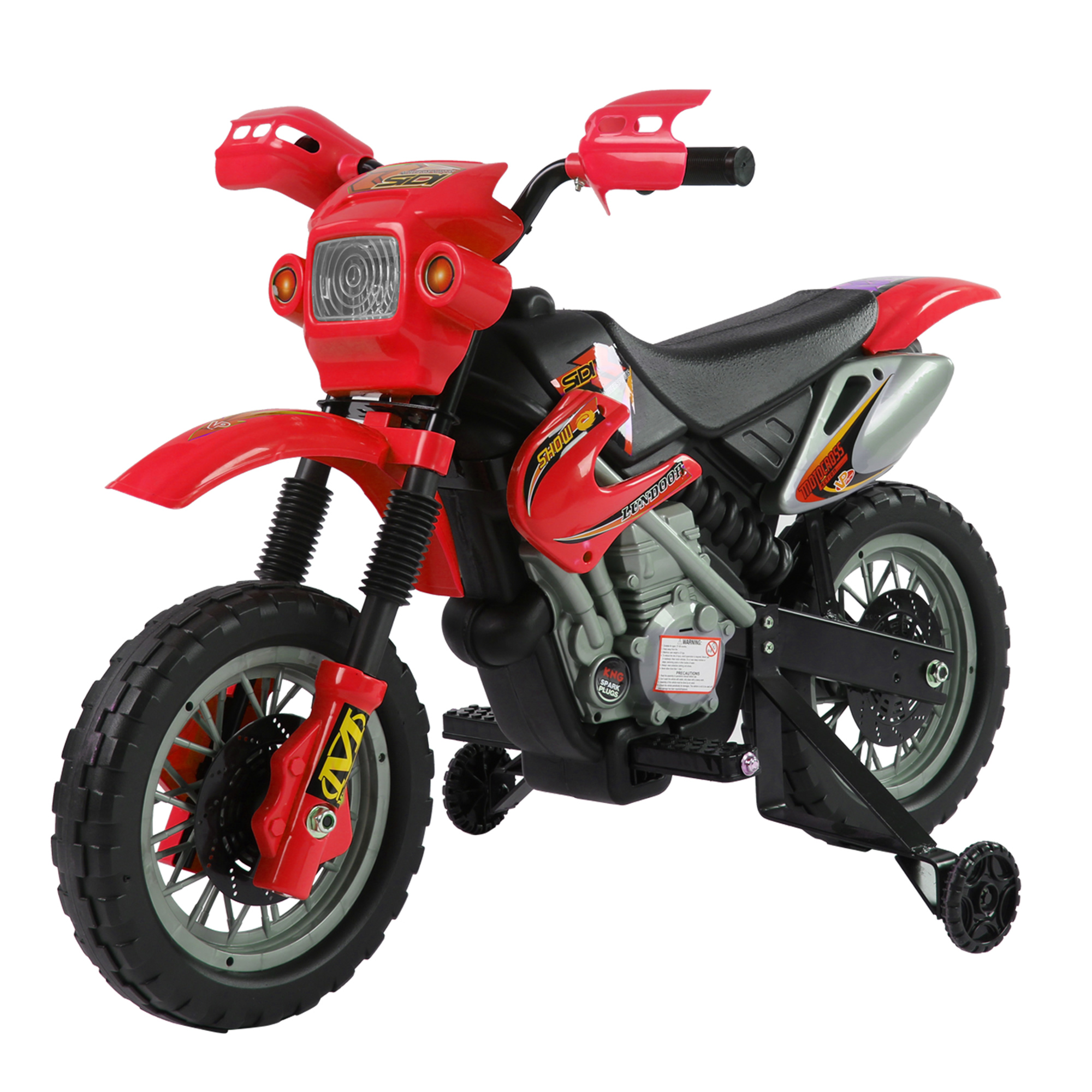 vista laterale moto 6V