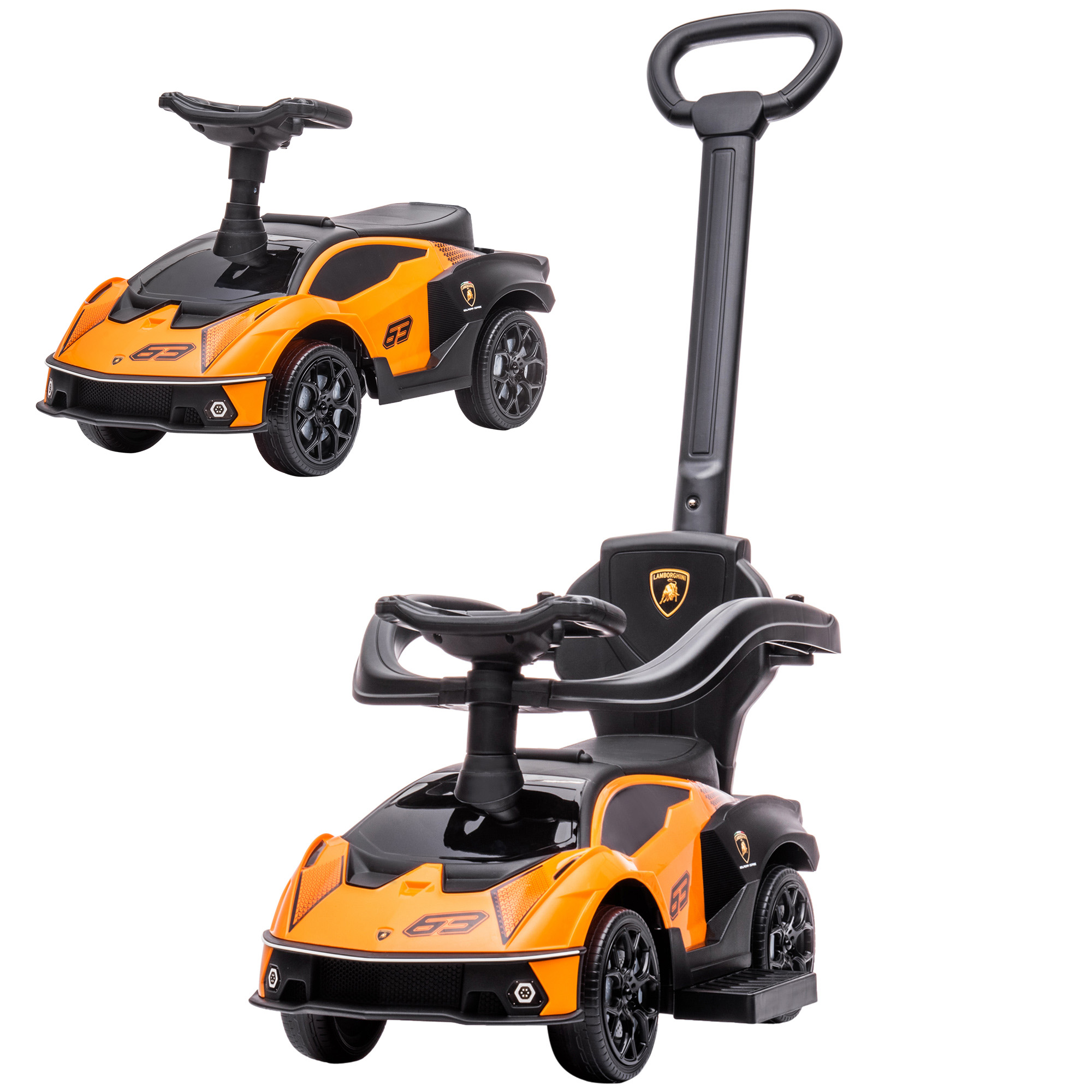 vista laterale Lamborghini 2in1